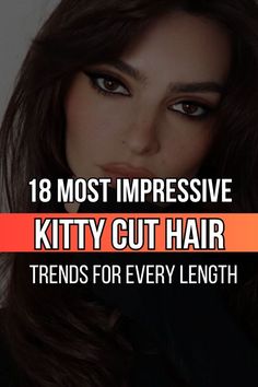 Hot hair trend right meow is, of course, the kitty cut. This purr-fectly adaptable style is clawing its way to the top of everyone’s must-have list, proving it’s not just for one length or texture. Whether your locks are short and sassy, medium and manageable, or long and luxurious, there’s a kitty cut to make your hair goals a reality. Definitely jump on this trend early.You will not regret it!