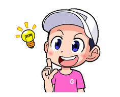 an old man with a lightbulb on his head is pointing to the right