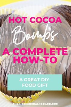 Learn how to make hot cocoa bombs from scratch. This simple DIY food gift is sure to impress all of your loved ones this holiday.