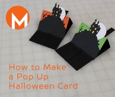 how to make a pop up halloween card