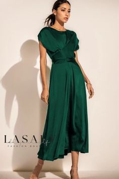 Lasaky – Sophisticated and Sleek Satin Belted A-Line Evening Gown Solid Color Evening Maxi Gown, Evening Floor-length Dress, Elegant Solid Color Maxi Gown, Elegant Maxi Length Gown, Solid Color Floor-length Cocktail Dress, Solid Floor-length Cocktail Dress, Elegant Solid Color Formal Gown, Elegant Formal Gown In Solid Color, Elegant Solid Color Party Gown