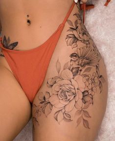 Hip Tattoos For Women, Hip Tattoos, Stitch Hoodie, Cable Stitch, Best Tattoo Designs, Tattoos For Women, Cable, For Women, Tattoos