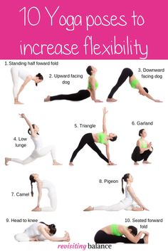 yoga poses to increase flexibility and reduce back pain with these easy exercises for beginners