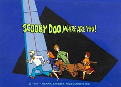 an advertisement for scooby doo where are you?