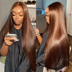 Beautyforever Chestnut Brown 13x4 Lace Front Human Hair Wigs Straight Colored Wigs Layer Cut Hairstyle Pulling Hair Out, Brown Lace Front, Long Human Hair Wigs, Virgin Hair Wigs, 100 Human Hair Wigs, Wigs Human Hair, Colored Wigs, Straight Lace Front Wigs, Brown Wig