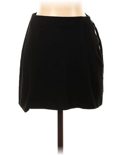 Trafaluc by Zara Casual Skirt Size: X-Small Bottoms - used. No Fabric Content, Solid | Trafaluc by Zara Casual Skirt: Black Solid Bottoms - Size X-Small Affordable Lined Mini Skirt By Zara, Cheap Black Zara Skirt, Cheap Stretch Zara Skirt, Affordable Black Zara Skirt, Casual Skirt, Black Solid, Zara Black, Skirt Black, Black Casual