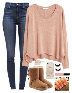 "Getting a Manicure!" by evieleet ❤ liked on Polyvore featuring J Brand, UGG Australia, MANGO, Casetify, Essie and Bobbi Brown Cosmetics Art Hairstyles, Fashion Outfits Summer, Necklace B, Outfit Polyvore, Designer Runway, High Heels Boots, Uggs Outfit, Comfy Outfit