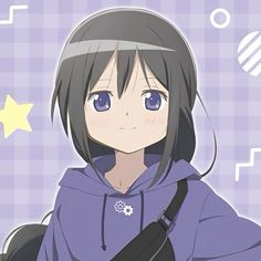 Homura Pfp, Homura Icon, Homura Akemi, Azumanga Daioh, Puella Magi, Puella Magi Madoka Magica, Madoka Magica, Cute Ghost, Magical Girl