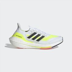 Ultraboost 21 Shoes White Womens Ultra Boost 21, Adidas Primeknit, All Black Shoes, Adidas Ultraboost, Sports Football, Black Shoes Women, Adidas Ultra Boost, Ultra Boost, Adidas Superstar Sneaker