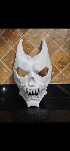 Kaiju mask inspired from the anime Finish are the dollowing Print = will be a raw white or gray mask print. Painted= mask will be sanded and painted to match colors. Anime Mask, Painted Mask, Costume Masks, White Mask, Match Colors, Costume Mask, Costume Accessories, Etsy App, Onyx