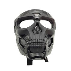 Size: 18 cm (width) x 19 cm (height). One standard size that fits everyone Ultra-resistant mask: Made with 100% ice silk fabric (Nylon+ fiber) that is durable, flexible and lightweight to preserve mobility Eye Protection Breathable (venting hole) Ideal mask for airsoft, paintball, war games, Halloween... Technical Clothing: This face mask protects you from the elements and completes your techwear outfits Design: Techwear, Japanese Streetwear, Urban Style Inspirations: Airsoft Helmets, Tactical face covers Lead the charge in style with our intimidating skull face shield. Dive into the next era of urban expression with our new skull face cover — a testament to power, prowess, and protection. This is not just an accessory; it's a statement, a testament to those who stand at the crossroads of Techwear Japanese, Games Halloween, Apocalyptic Clothing, Techwear Pants, Techwear Outfits, Technical Clothing, Skull Mask, Chest Rig, The Crossroads