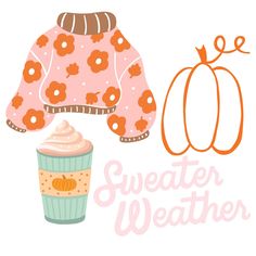 Autumn Clipart, Sweater Autumn, Png Download, Sweater Weather, Festival Season, Printed Items, Beauty Book, Bathing Beauties, Pet Supplies