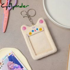 Cyflymder Korea Cute Bear Rabbit Plush Photocard Holder Kawaii Kpop Idol Photo Sleeve Case Id Card Kpop Id, Postcard Organization, Postcard Holder, Accessories Korean, Giant Plush, Octopus Plush, Shark Plush, Photocard Holder, Bear Card