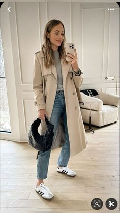 Trench Coat Outfit Ideas, Trench Coat Outfit Fall, Fall Trench Coat, Fashion Trench Coat, Cream Trench Coat, Fall Trench, London Vibes