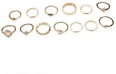 PRICES MAY VARY. STACKING FREELY: You can collect different material, different fashion element, different theme together to show the unique personal style. ASSORTED STYLE: Moon,star and crown Rings are vintage bohemian style, a great accessory to make you cool. PERFECT GIFT: Beautiful knuckle ring set must be a great gift for your ,wife or mom. MATERIAL: These midi rings are made of high quality alloy and ,shiny and elegant. PACKAGE INCLUDE: 13Pcs Ring. MATERIAL: These midi rings are made of hi Crown Rings, Vintage Bohemian Style, Knuckle Ring, Rings Vintage, Crown Ring, Knuckle Rings, Midi Rings, Moon Star, Vintage Crystal