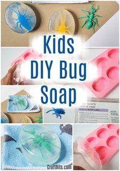 kids's diy bug soap recipe with instructions