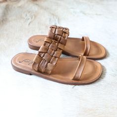 Free People Woven River Slide Sandal So essential for summer, these easy slip-ons are featured in a soft leather and flat-sole style with a chunky woven strap, lined footbed, and minimal block heel. Double straps Flat-sole style Lined footbed Style No. 67666206 / OB1627897 Toddler Boots, Long Sleeve Kids, Sweatpants Shorts, Boys Bottoms, Boys Pajamas, Mens Fragrance, Kids Tops, Work Boots, Slip Ons