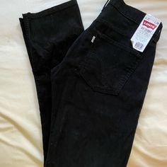 Black Corduroy Levi’s!!! So So Soooo Cute. I Bought These For Me But They Are A Men’s Size. They Would Fit A Women’s 2 Or 4 I Think 6!! Brand New. Would Look So Good With Doc Martens! Style Is 511. Make Me An Offer, All Is Considered : ) Levi's Casual Corduroy Jeans, Black Corduroy Straight Leg Jeans, Black Corduroy Casual Jeans, Black Casual Corduroy Jeans, Casual Black Corduroy Jeans, Denizen Jeans, Doc Martens Style, Levis Bootcut, Martens Style