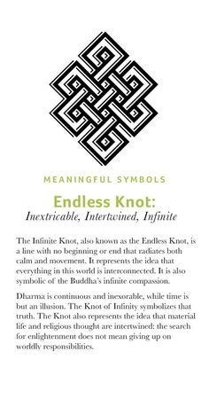 the back cover of endless knot, an interactive book for beginners to learn how to use