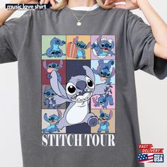 Comfort Colors Disney Stitch Tour Shirt T-Shirt Cute Hoodie Sweatshirt Check more at https://musicloveshirt.com/product/comfort-colors-disney-stitch-tour-shirt-t-shirt-cute-hoodie-sweatshirt/ Stitch T Shirt, Cute Hoodie, Disney Stitch, Stitch Disney, Hoodie Sweatshirt, Comfort Colors