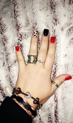 Western Asthetics, Red Western Nails, Southern Nails, Western Christmas Nails