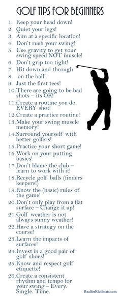 the golf tips for beginners