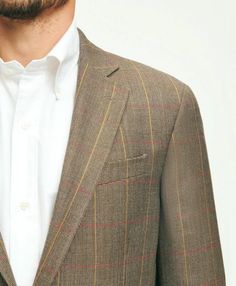 Impeccably crafted for your best fit and feel with wool spun in Italy's renowned Lanificio Di Pray mill, our sport coat features a classic 2-button silhouette and soft shoulder that adds modern sophistication to every look. Front patch pockets evoke the feel of collegiate-classic style..TRADITIONAL FIT: Our most relaxed fit across chest, body and sleeves. (formerly known as Madison Fit).2-button; side vents; fully lined; finished sleeves.100% Wool.Dry Clean.Imported.Impeccably crafted for your best fit and feel with wool spun in Italy's renowned Lanificio Di Pray mill, our sport coat features a classic 2-button silhouette and soft shoulder that adds modern sophistication to every look. Front patch pockets evoke the feel of collegiate-classic style..TRADITIONAL FIT: Our most relaxed fit acr Formal Tweed Sport Coat With Notch Lapel, Classic Tweed Sport Coat For Business Casual, Classic Tweed Blazer For Business Casual, Brown Fitted Timeless Sport Coat, Fitted Wool Sport Coat For Semi-formal Occasions, Timeless Fitted Wool Sport Coat, Tailored Long Sleeve Sport Coat For Semi-formal Occasions, Professional Fall Outerwear With Suit Collar, Elegant Fall Sport Coat With Custom Fit