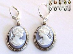 Cameo Earrings Victorian Earrings Cameo Jewelry Victorian - Etsy Elegant Cameo Earrings As Gift, Elegant Cameo Earrings For Gift, Elegant Round Cameo Earrings, Elegant Cameo Clip-on Earrings Gift, Elegant Cameo Earrings, Cameo Earrings For Gift, Cameo Drop Earrings For Wedding, Cameo Round Earrings As Gift, Elegant Cameo Drop Earrings