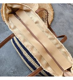 Buy Online High Quality, Unique Handmade Large Striped Straw Woven Tote Bag, Retro Vibes, Summer Bag, Everyday Shoulder Bag, Beach Bag - Elena Handbags Summer Beach Looks, Everyday Shoulder Bag, Handbags Large, Woven Tote Bag, Summer Bag, Tropical Vacation, Beach Look, Large Tote Bag, Retro Vibe