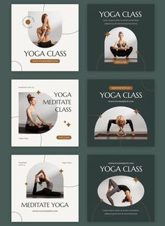 a series of photos showing the different stages of yoga and how to use it in your home