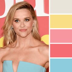 A Light Summer colour palette - Reese Witherspoon at the premiere of Your Place Or Mine 2023 Summer Undertone, Light Summer Style, Your Place Or Mine, Light Summer Clothes, Summer Colour Palette, Seasonal Colour Analysis, The Concept Wardrobe, Light Summer Color Palette, Concept Wardrobe