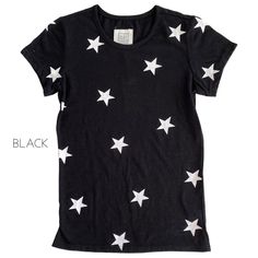 Featuring a fitted fit and star design. 60% Cotton 40% Polyester Black Star Png, Star Png, Star Design, Black Star, Star Designs, Black Shirt, Plum, Stars, Clothes