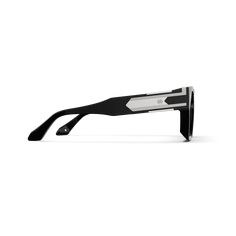 Elevate your style with our "Baller" sunglasses. These shades, in bold black with silver detailing, a GC logo, and unique Guilloché pattern sides, make a statement that reflects your individuality and unmatched confidence. Step out in sophistication and leave a lasting impression. MATERIAL Pure black Acetate frame with silver metal detailing UV 100% UVA/UVB Protection WEIGHT 70 g SIZE 56 □ 20 - 145 INCLUDED IN THE BOX Lens cleaning cloth, soft leather case Modern Silver Cat Eye Sunglasses With Mirrored Lenses, Modern Silver Mirrored Cat Eye Sunglasses, Modern Matte Black Sunglasses For Formal Occasions, Modern Shield Sunglasses With Mirrored Lenses For Formal Occasions, Modern Silver Cat Eye Sunglasses With Gradient Lenses, Modern Matte Black Cat Eye Sunglasses, Modern Black Formal Sunglasses, Modern Silver Wayfarer Sunglasses, Gc Logo