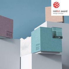 the red dot award has been awarded by dream box