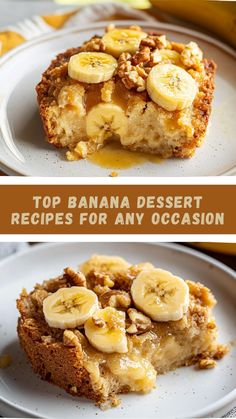 banana dessert recipe for any occasion