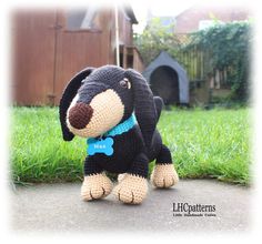 Crochet Pattern: Dachshund Dog, Amigurumi Dog, Amigurumi Dachshund, Dog Soft Toy Pattern, Dog Stuffed Toy Pattern english - Etsy UK Amigurumi Dachshund, Dog Stuffed Toy, Stuffed Toy Pattern, Dog Soft Toy, Dog Amigurumi, Amigurumi Dog, Soft Toy Dog, Soft Toy Patterns