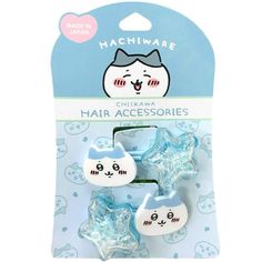 SHOBIDO Chiikawa Hair Accessories- Hachiware (2pcs)