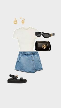 Baggy Pants, Casual Chic Outfit, Cute Everyday Outfits, Looks Chic, Casual Summer Outfit, Summer Fashion Outfits, Fall Fashion Outfits, Looks Style