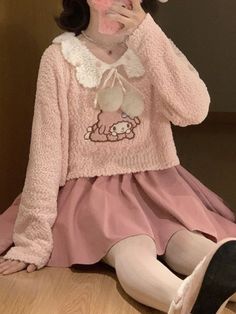 Pink Clothes Aesthetic, Kawaiicore Outfit, Cute Pastel Outfits, Peony Aesthetic, Cute Pink Outfits, Fairy Kei Fashion, My Sweet Piano