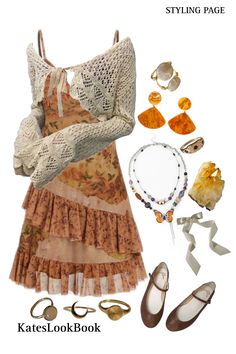 Pretty Outfits Summer, It Girl Outfit, Outfit Ideas Fashion, Cottagecore Outfits, Outfit Party, Earthy Outfits, Aesthetic Spring, Hippie Style Clothing