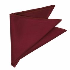 For an accessory that suits any occasion, we suggest this tone-on-tone, claret herringbone pocket square This is an 11-inch by 11-inch pocket square, so it's large enough for most folds. We made it from a single, one-sided layer of silk. It has a light satin finish, but we wouldn't call the material shiny. Made from 100% silk. Matching ties and bow ties available. We recommend this shade for a dark red color. Product Features Measures approximately 11" by 11" Finished edges Color is claret Made Elegant Red Formal Handkerchiefs, Classic Rectangular Pocket Square For Formal Occasions, Classic Rectangular Pocket Square For Formal Events, Classic Red Suit Accessories With Pocket Square, Classic Red Suit And Tie Accessories With Pocket Square, Classic Solid Pocket Square Handkerchief, Classic Solid Pocket Square For Business, Elegant Solid Color Pocket Square For Business, Elegant Solid Pocket Square For Business