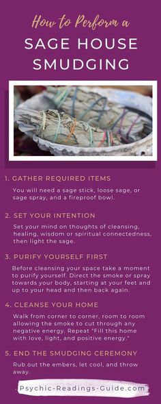 House Smudging, Cleansing Your Home, Sage Cleansing, Sage Spray, Sage House, Financial Blessings, House Cleansing