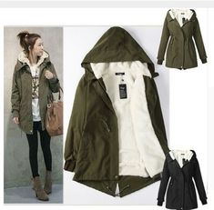 In stock and ready to ship within 24 hours. This is a high quality item. It will be packaged well and ship to you safe and fast. * Please refer to the measurement table included in the pictures to choose your correct size. ✨ Product Description: Material: Wool Blend, Cotton Buying 2 or m Long Jackets For Women, Winter Coat Parka, Overcoat Jacket, Hooded Winter Coat, Long Coat Jacket, Fur Hoodie, Lauren Bacall, Humphrey Bogart, Cary Grant