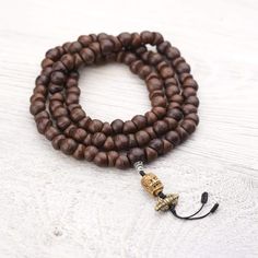 Mala Beads Fierce Mahakala Bodhi Mala ML623 Spiritual Wooden Beads Mala For Meditation, Holistic Healing Mala With Wooden Beads, Holistic Wooden Beaded Bracelets For Meditation, 108 Spiritual Beads For Meditation, 108 Spiritual Meditation Beads, Holistic Wooden Beads Mala For Rituals, Holistic Wooden Mala For Rituals, Holistic Mala With 108 Beads For Meditation, Artisan Mala With Round Beads For Meditation