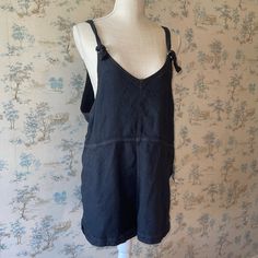 This American Eagle One Piece Is Perfect For Summer And New With Tags! It’s Super Comfy And Never Been Worn Before. It Is A Dark Grey Color Black Cotton Shortalls For Summer, Black Sleeveless Cotton Overalls, Black Summer Jumpsuits And Rompers With Bib Front, Black Bib Front Jumpsuits And Rompers For Summer, Black Summer Jumpsuit With Bib Front, Black Bib Front Jumpsuit For Summer, Black Bib Front Jumpsuit For Spring, Colorful Romper, Purple Romper