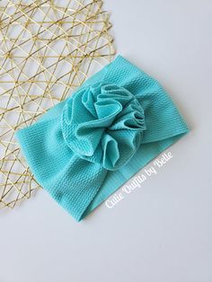 Cute Blue Headband For Gift, Cute Blue Hair Accessories With Headband, Double Crochet Beanie Pattern, Baby Headband Tutorial, Make Baby Headbands, White Baby Headband, Headband Tutorial, Baby Head Wrap, Crochet Beanie Pattern