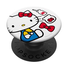 an image of a hello kitty popsock