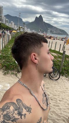 Top 50 Buzz Cut Hairstyles for Men | Best & Cool Men's Short Hair Trends For 2024 | Top 50 Buzz Cut Hairstyles for Men in 2024 (Detailed Gallery + Video) Long Buzzcut Men Fade, Buzz Cut Mullet Men, Buzzcut Men Aesthetic, Bald Undercut, Buzz Cut For Men, Very Short Hair Men, Crew Cut Haircut