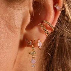 Rue Gembon Jewelry (@ruegembon) • Instagram photos and videos Ušný Piercing, Fotografi Vintage, Earrings Aesthetic, Indie Jewelry, Types Of Piercings, Ear Rings