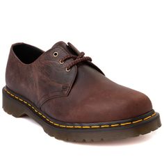 New Dr. Martens 1461 Oxford Casual Shoe - Distressed Chestnut Brown Women’s Size 8.5 Or Men’s Size 7 Brown Docs, Doc Marten Chelsea Boot, Dr Martin Boots, Holographic Boots, Doc Martens Women, Chestnut Brown Color, Monkey Boots, Doc Marten Boot, Platform Chelsea Boots